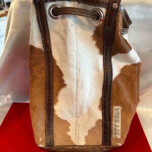 Heidi Comfort Cowhide Purse With Leather Accents